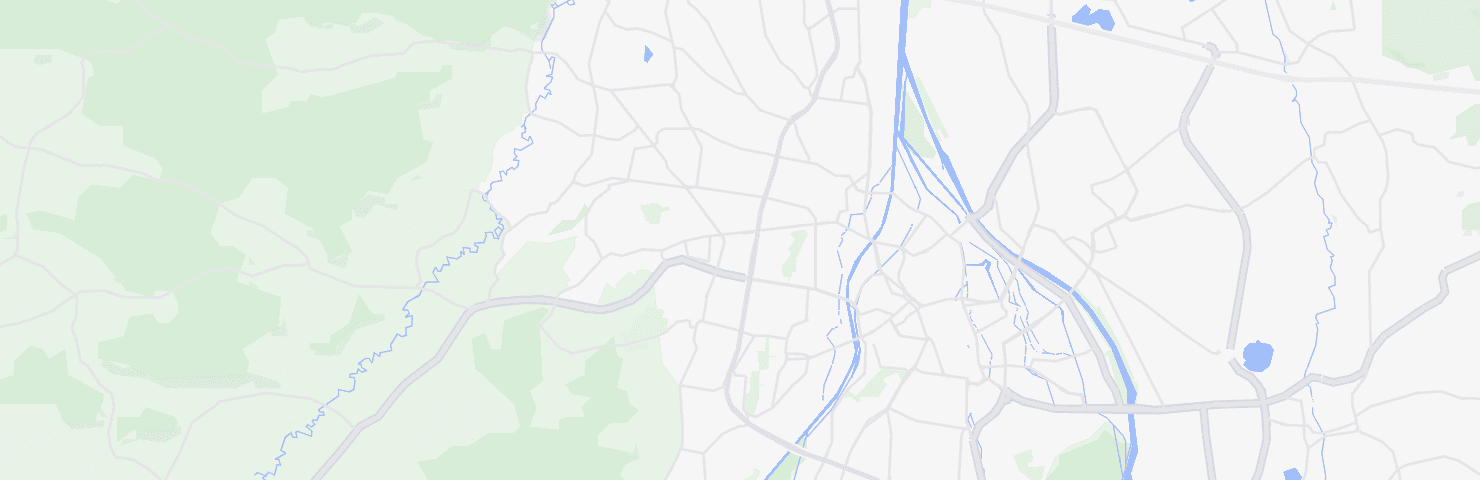 Karte von Augsburg mit dem Bezirk Kriegshaber