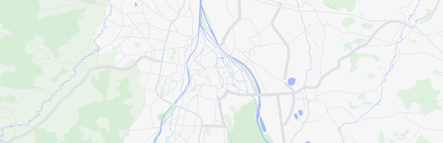 Karte von Augsburg mit dem Bezirk Innenstadt