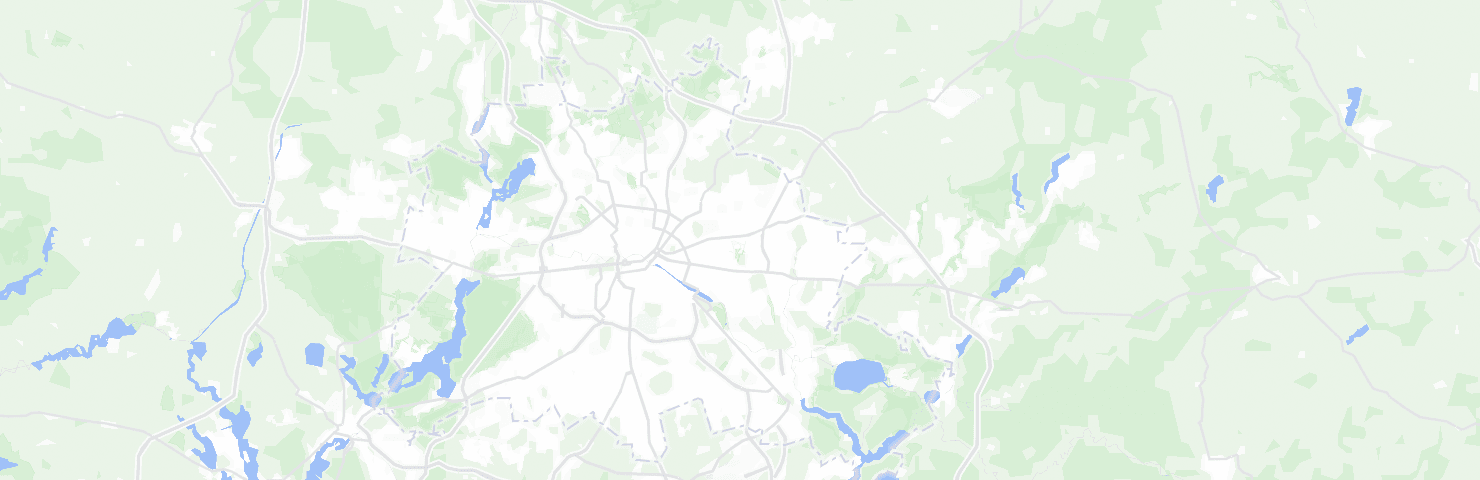 Karte von Berlin mit dem Bezirk Lichtenberg