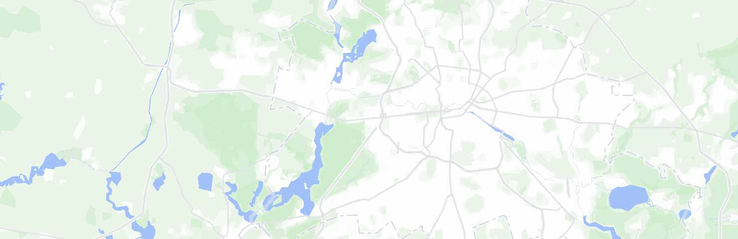 Karte von Berlin mit dem Bezirk Charlottenburg-Wilmersdorf