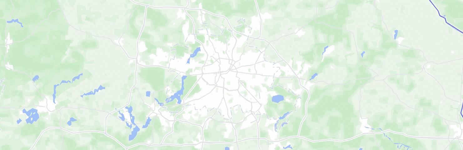 Karte von Berlin mit seinen Bezirken