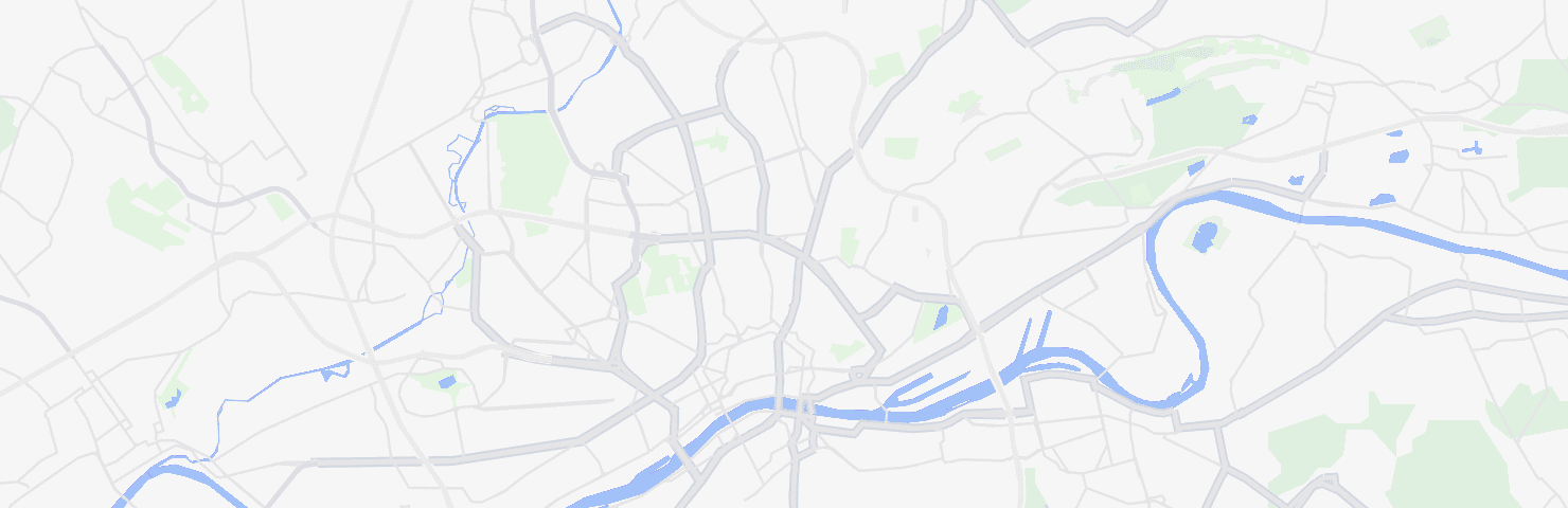 Karte von Frankfurt am Main mit dem Bezirk Innenstadt III