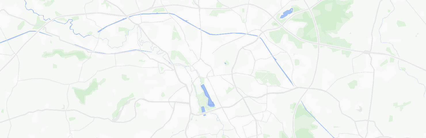 Karte von Hannover mit dem Bezirk Mitte