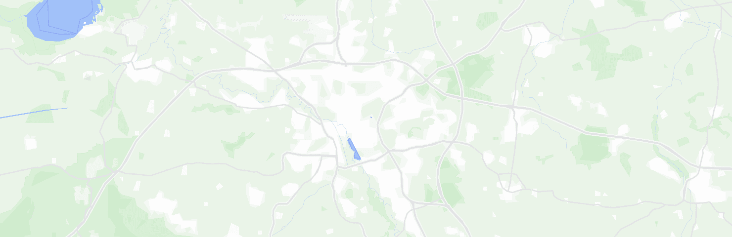 Map of Hanover and its neighbourhoods