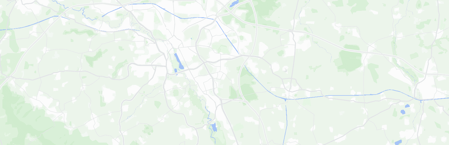 Map of Hanover with the Kirchrode-Bemerode-Wülferode neighbourhood