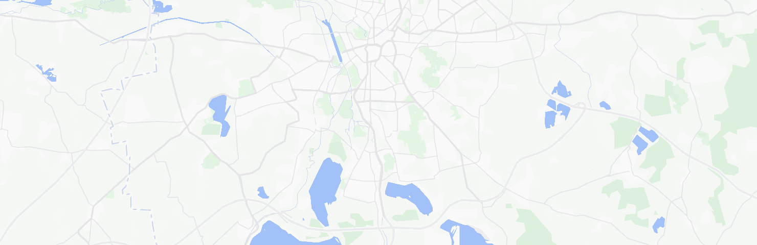 Map of Leipzig with the Süd neighbourhood