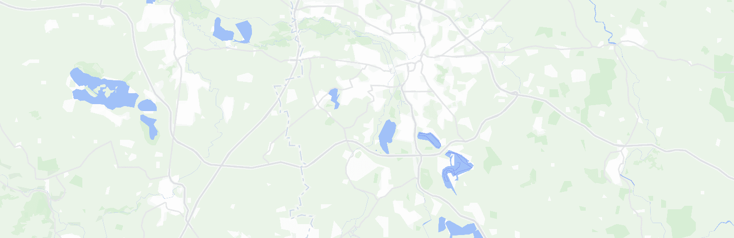 Karte von Leipzig mit dem Bezirk Südwest