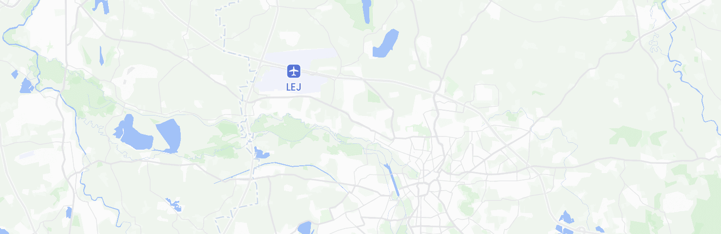 Karte von Leipzig mit dem Bezirk Nordwest