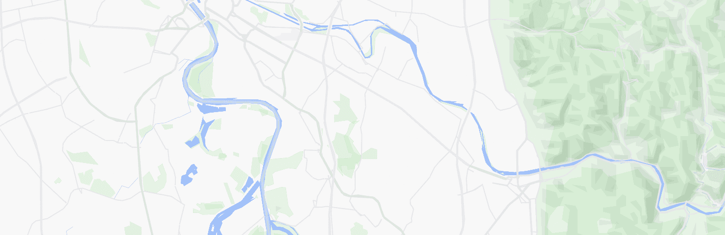 Karte von Mannheim mit dem Bezirk Friedrichsfeld