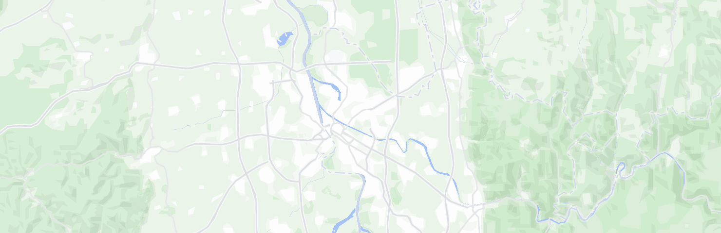 Karte von Mannheim mit seinen Bezirken