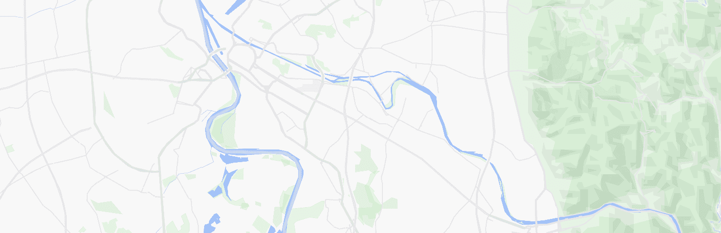 Karte von Mannheim mit dem Bezirk Seckenheim
