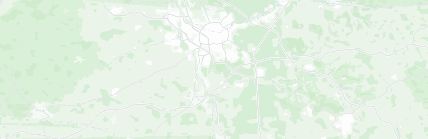 Karte von Nürnberg mit dem Bezirk Südliche Außenstadt