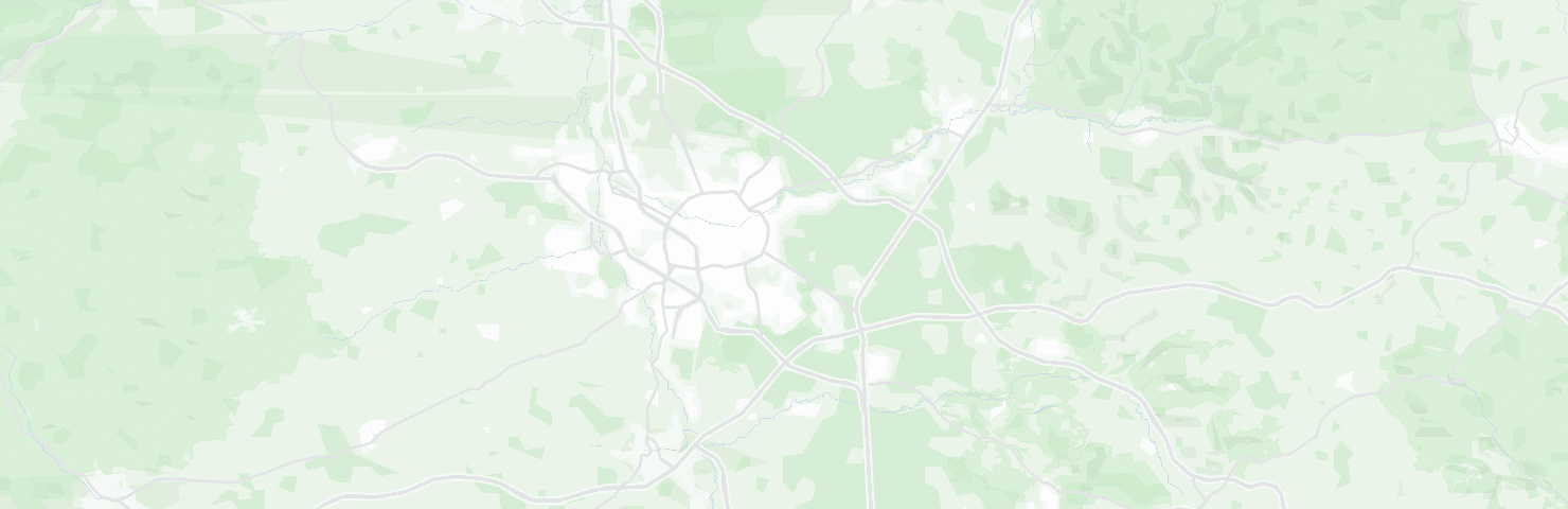 Map of Nuremberg and its neighbourhoods