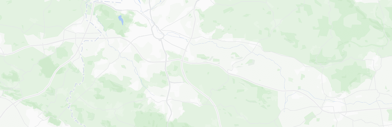 Karte von Osnabrück mit dem Bezirk Voxtrup