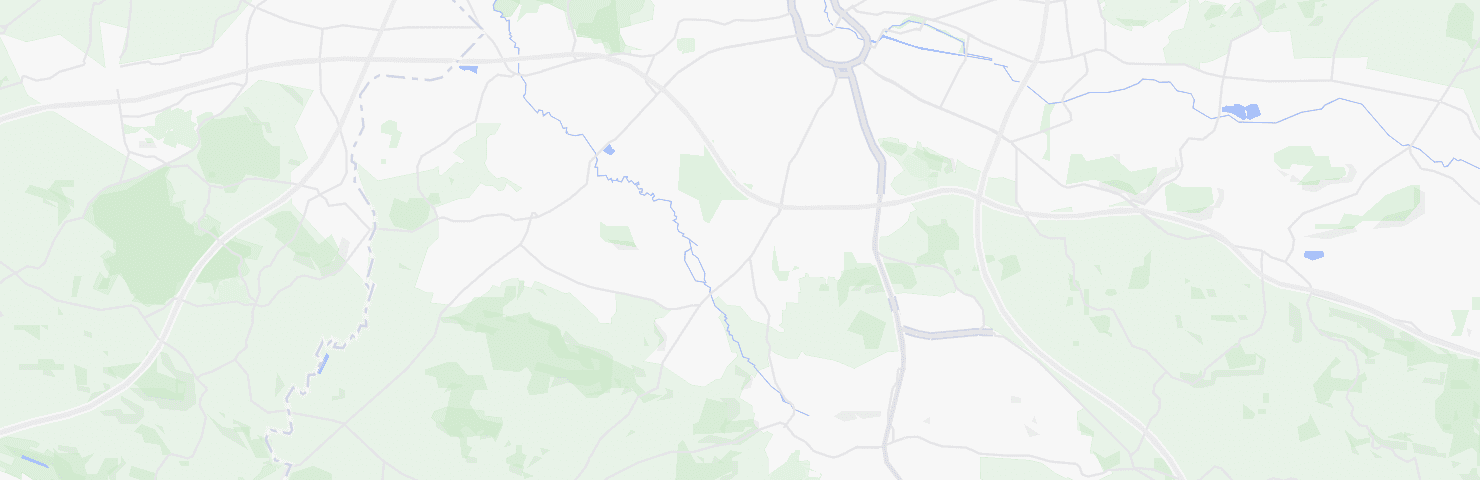 Karte von Osnabrück mit dem Bezirk Sutthausen