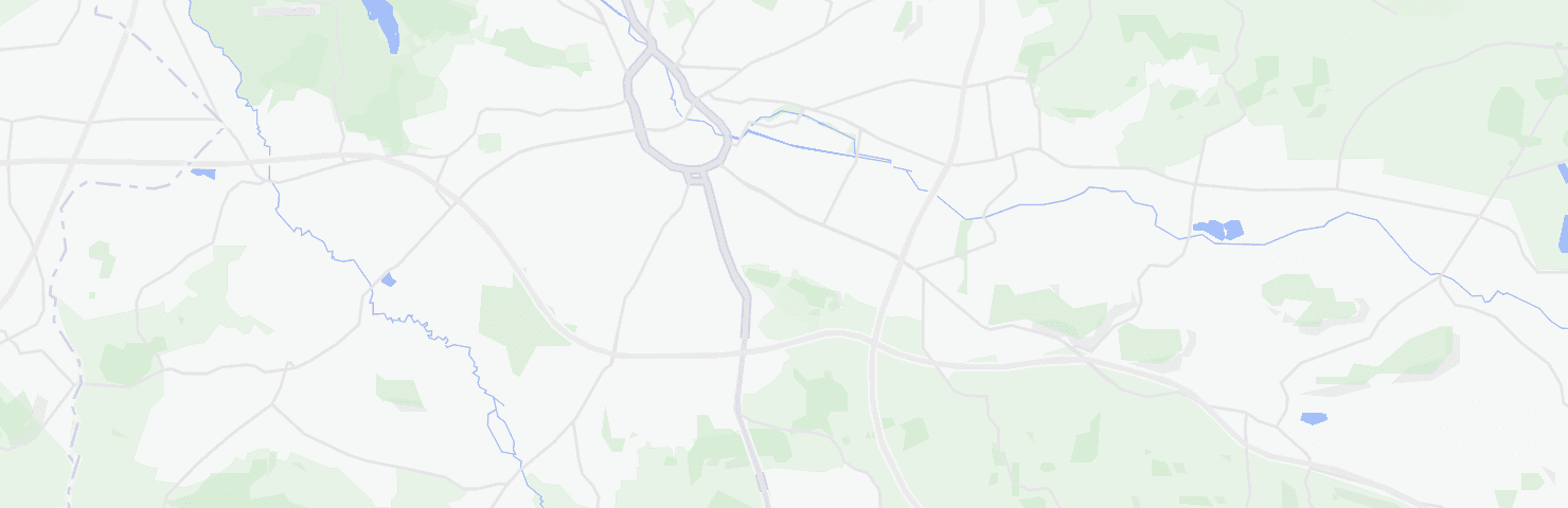 Map of Osnabrück with the Schölerberg neighbourhood