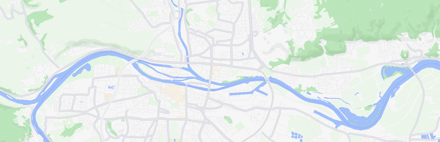 Karte von Regensburg mit dem Bezirk Weichs