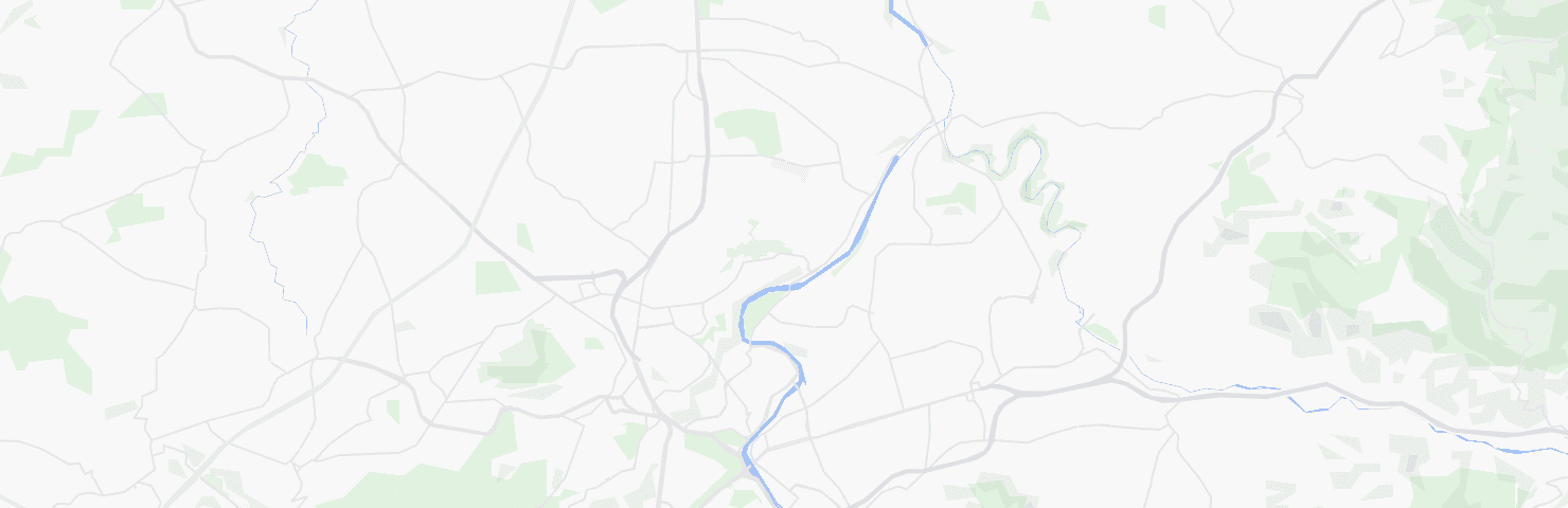 Karte von Stuttgart mit dem Bezirk Mühlhausen
