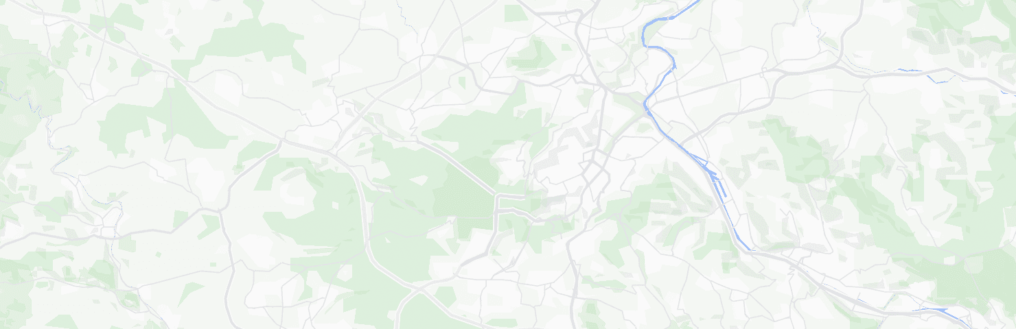 Karte von Stuttgart mit dem Bezirk West
