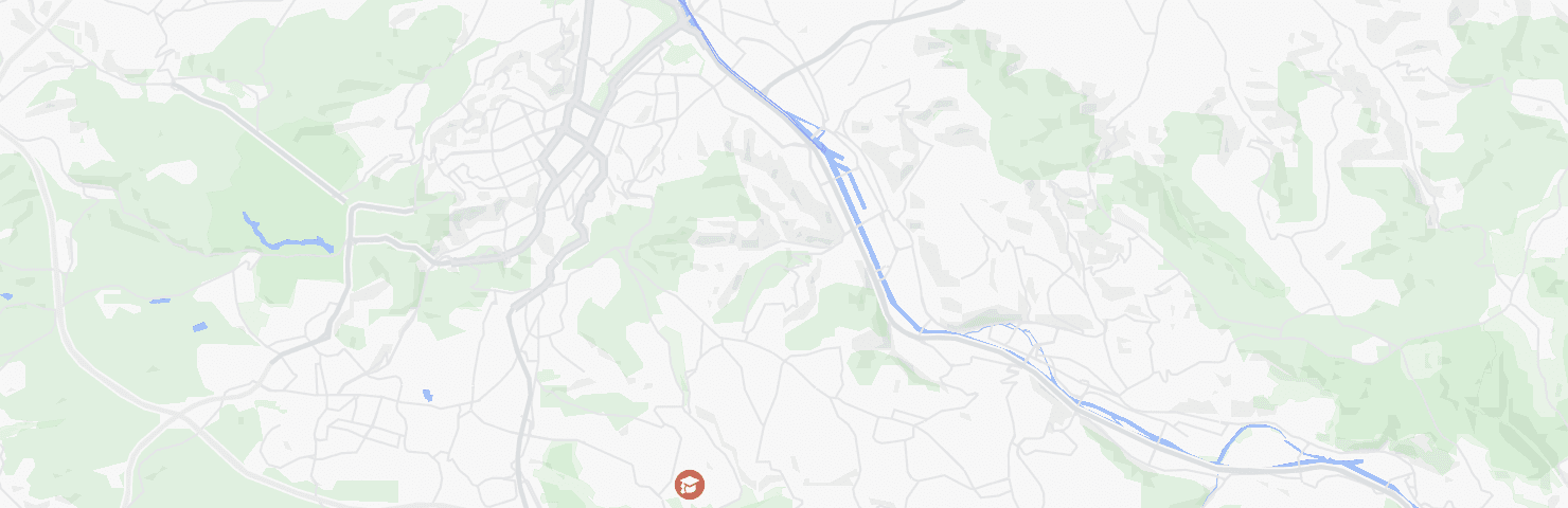 Karte von Stuttgart mit dem Bezirk Hedelfingen