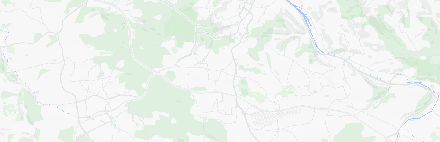 Karte von Stuttgart mit dem Bezirk Möhringen