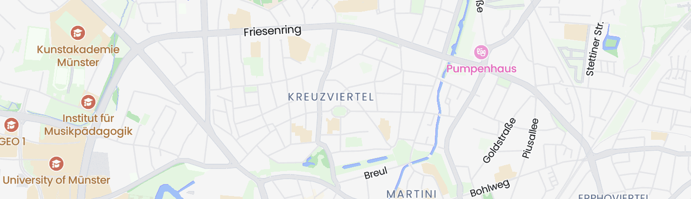 Karte mit dem ungefähren Standort