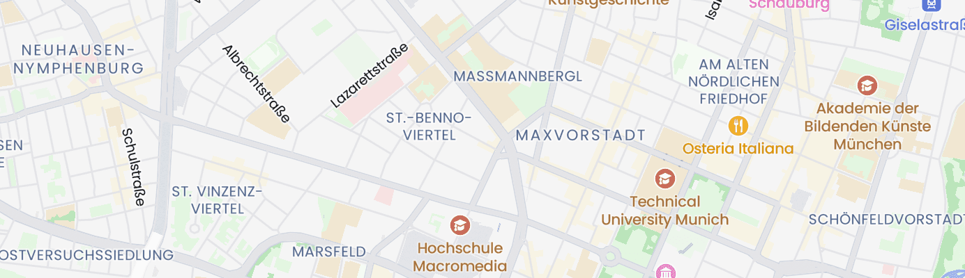 Karte mit dem ungefähren Standort
