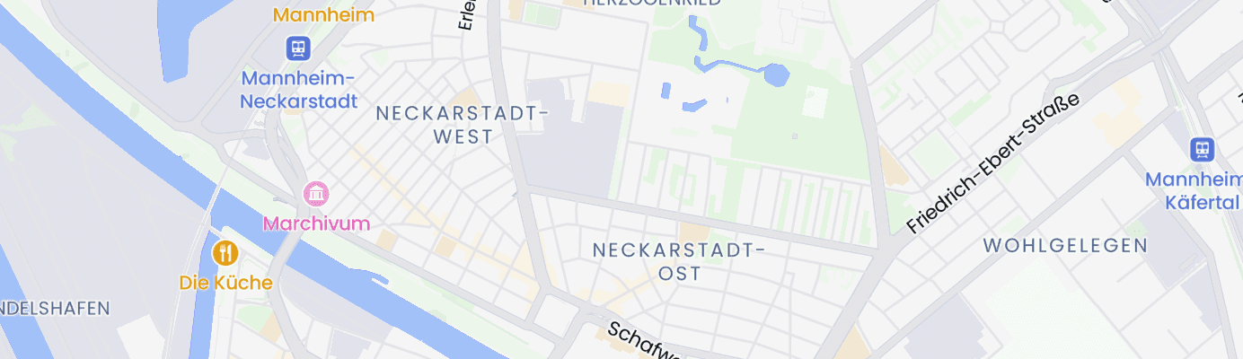 Map showing the approximate location