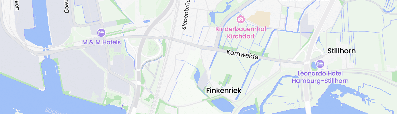 Karte mit dem ungefähren Standort