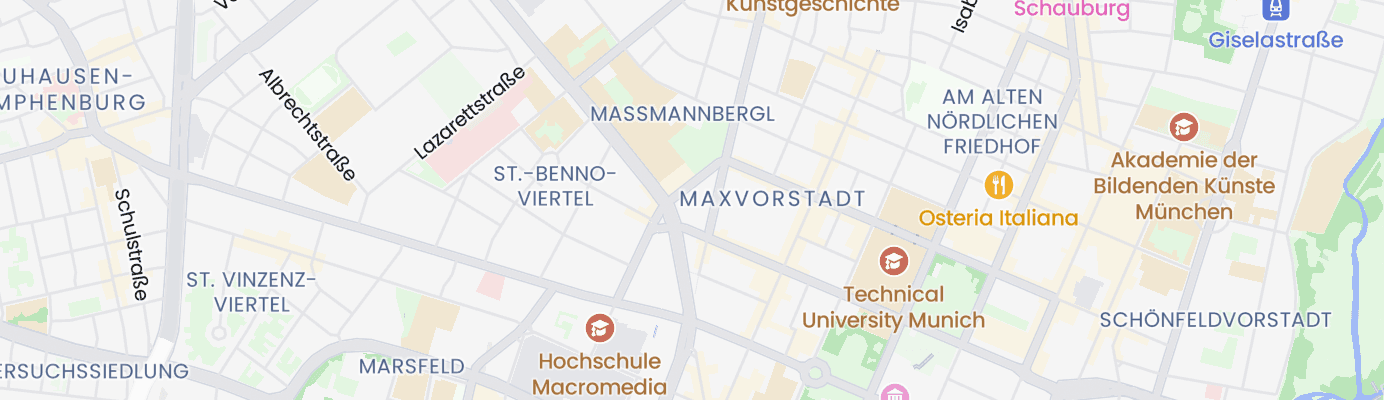 Karte mit dem ungefähren Standort