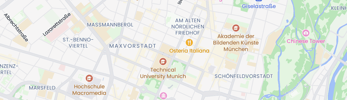 Karte mit dem ungefähren Standort