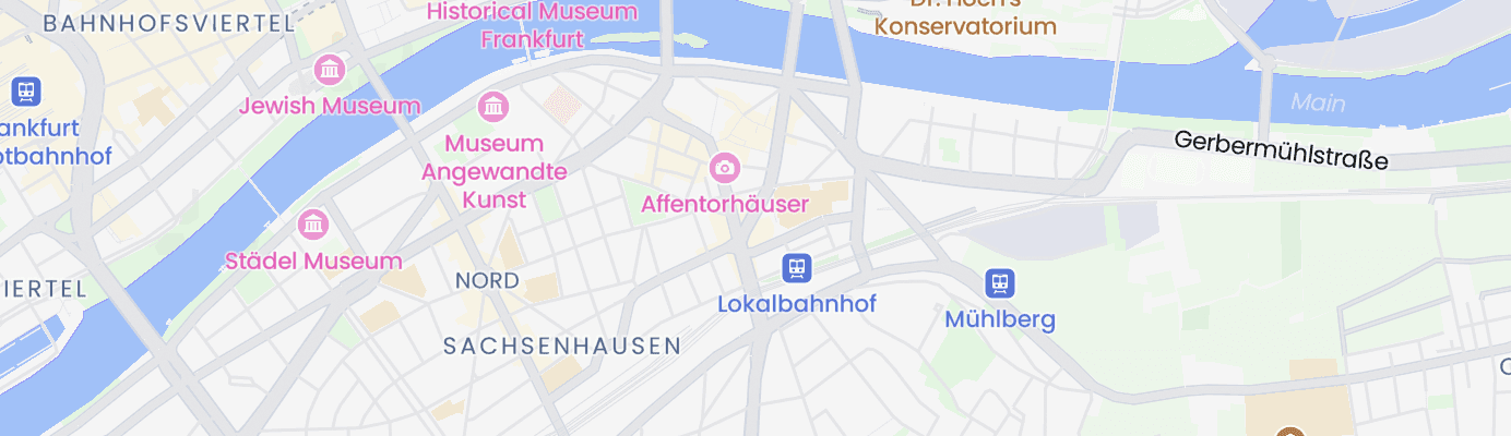 Karte mit dem ungefähren Standort