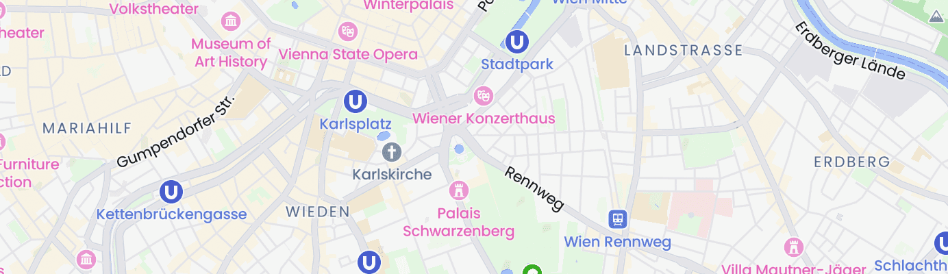 Map showing the approximate location