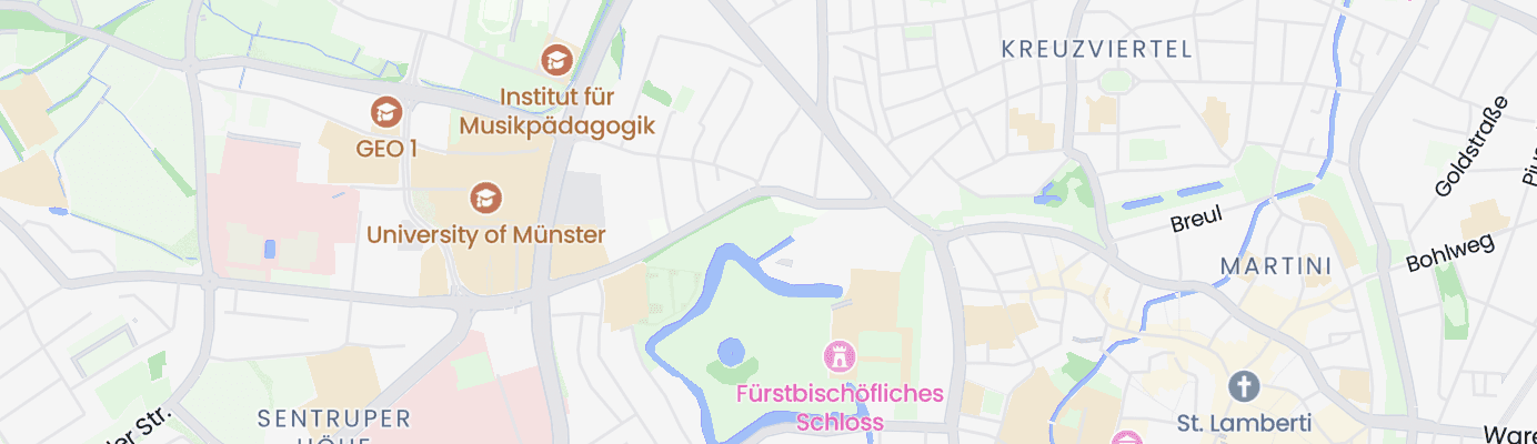 Karte mit dem ungefähren Standort