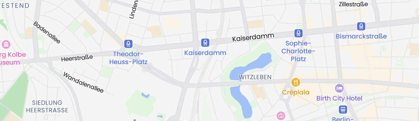 Karte mit dem ungefähren Standort