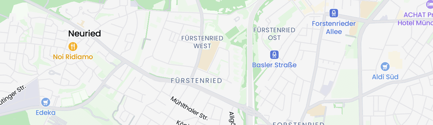 Karte mit dem ungefähren Standort
