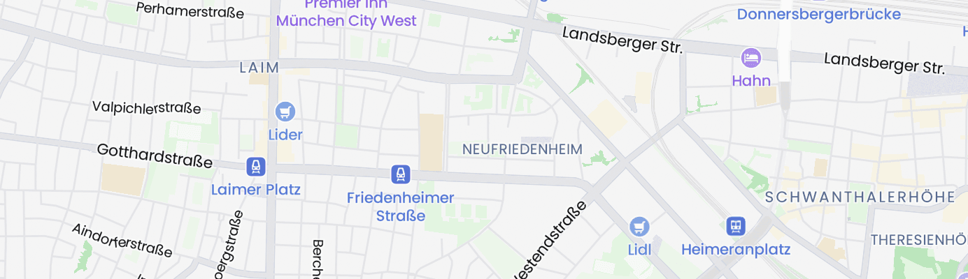 Karte mit dem ungefähren Standort