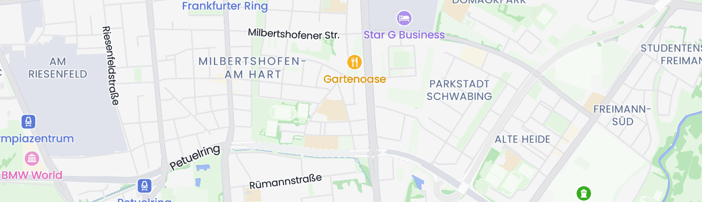 Karte mit dem ungefähren Standort