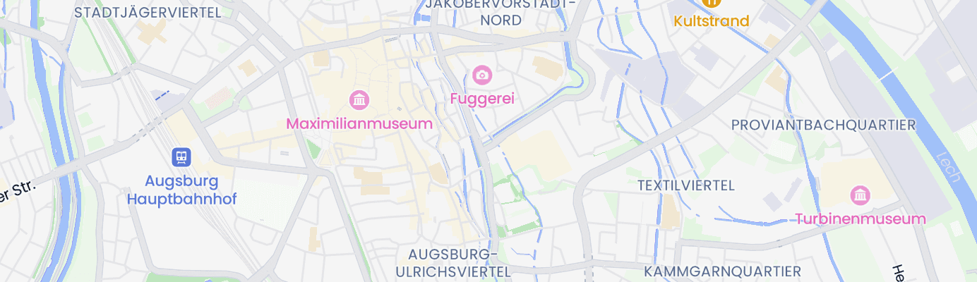Map showing the approximate location