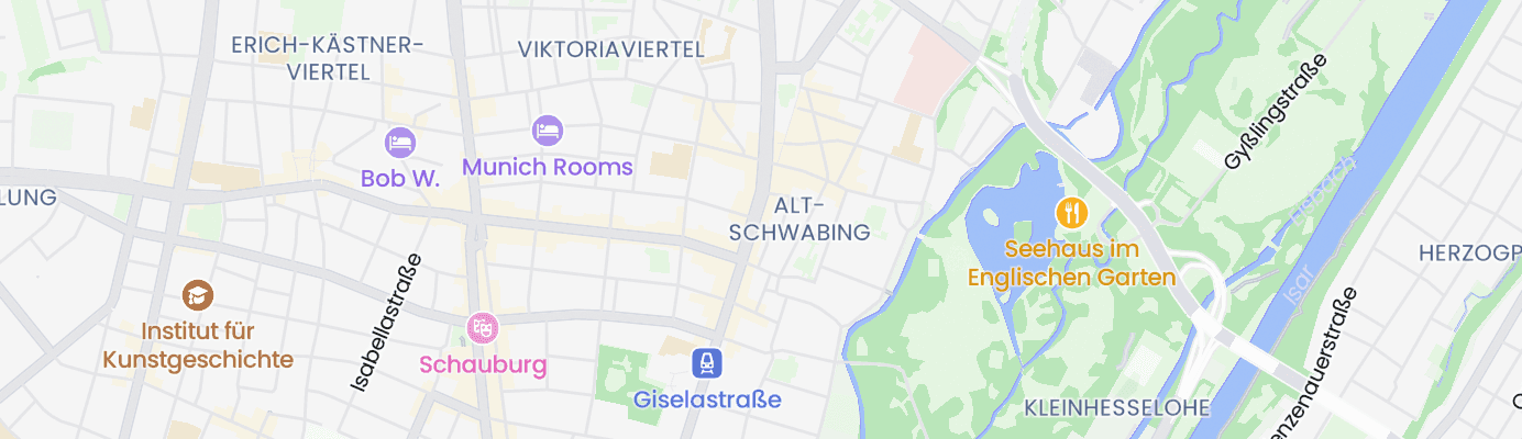 Karte mit dem ungefähren Standort