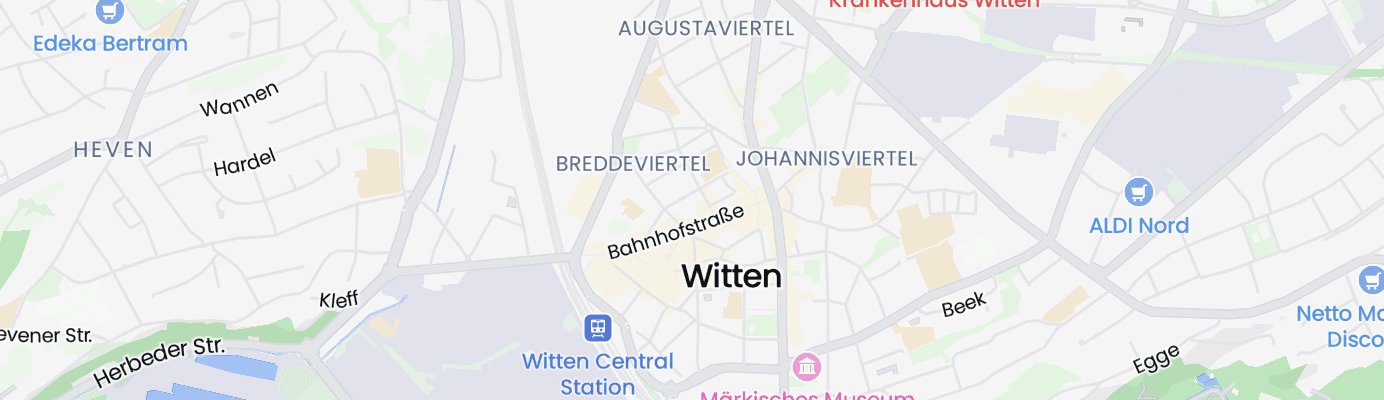 Karte mit dem ungefähren Standort
