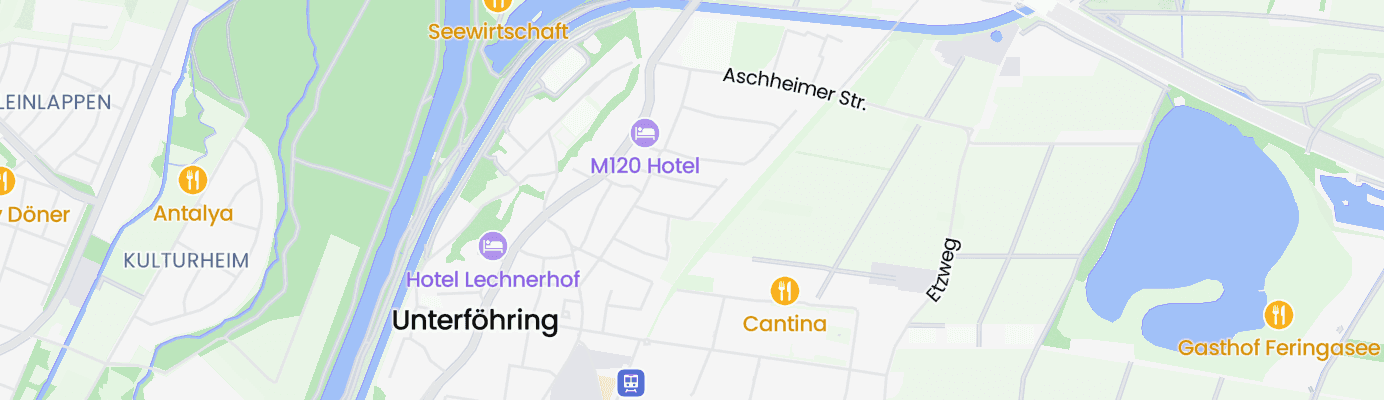 Karte mit dem ungefähren Standort