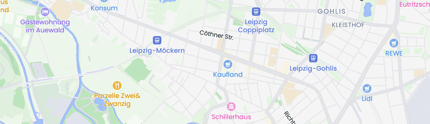 Karte mit dem ungefähren Standort
