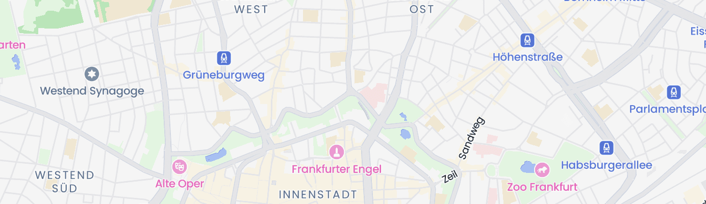 Karte mit dem ungefähren Standort