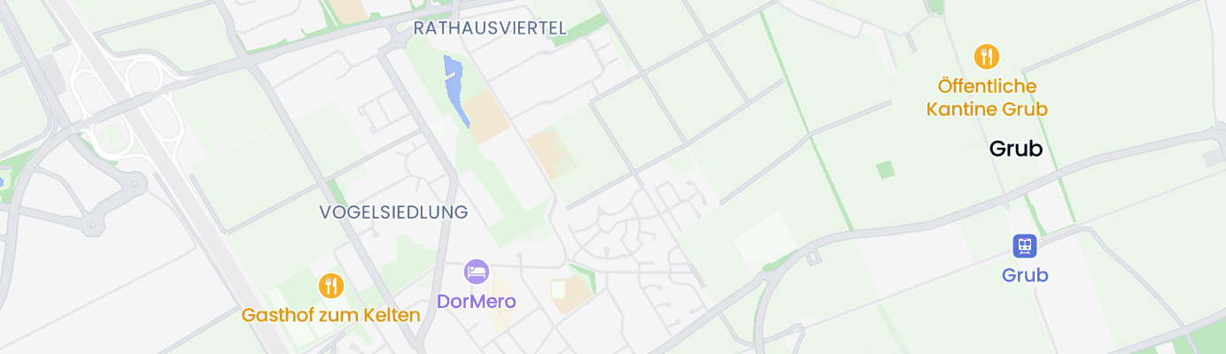 Karte mit dem ungefähren Standort