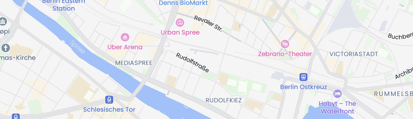 Karte mit dem ungefähren Standort