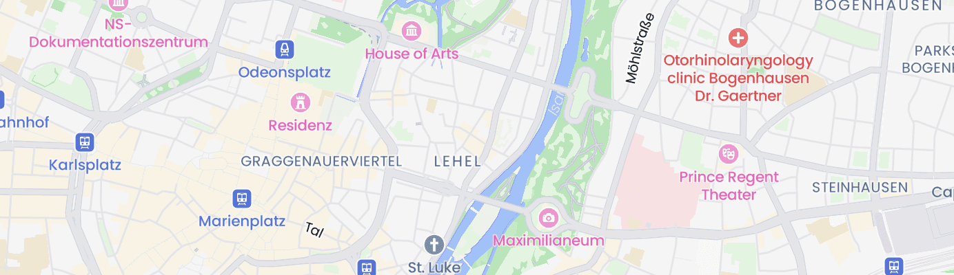 Karte mit dem ungefähren Standort