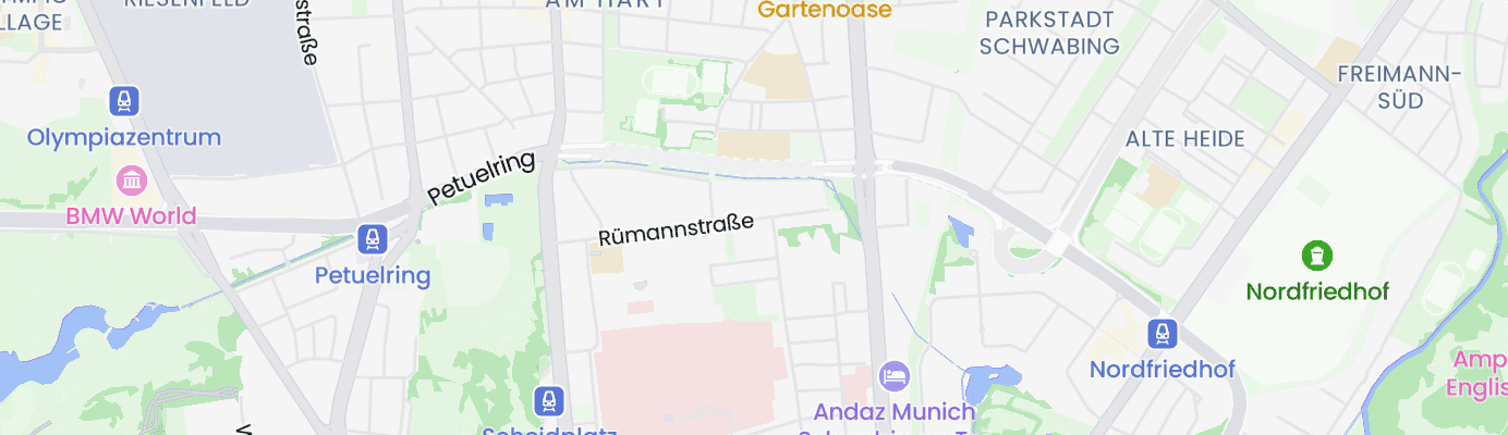 Karte mit dem ungefähren Standort