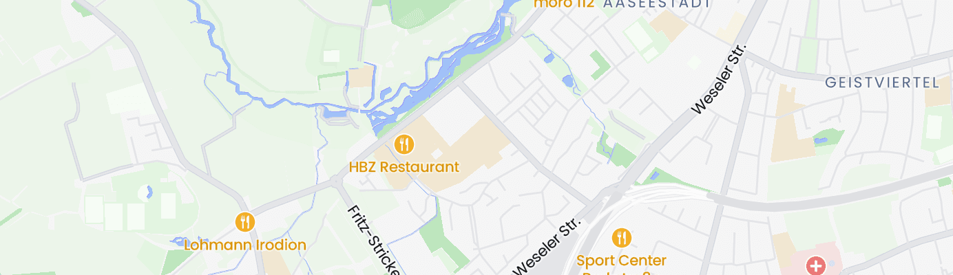 Karte mit dem ungefähren Standort