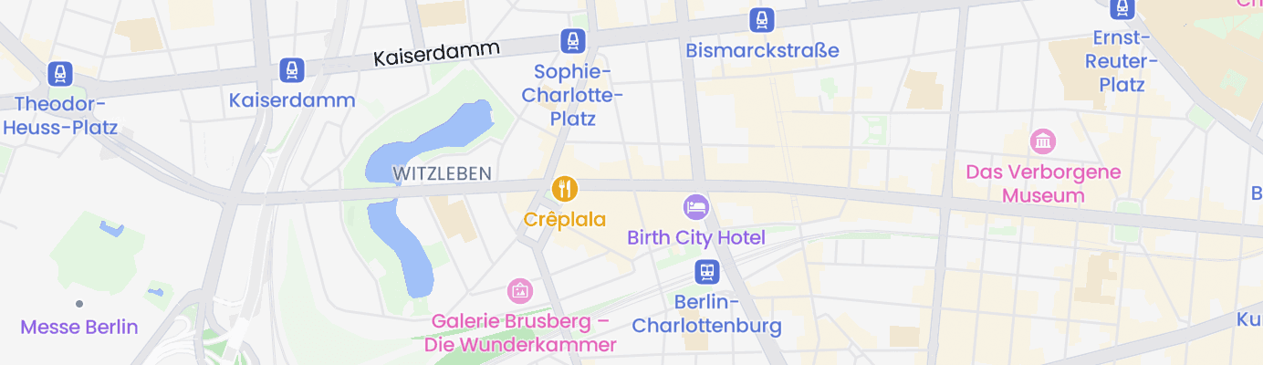 Karte mit dem ungefähren Standort